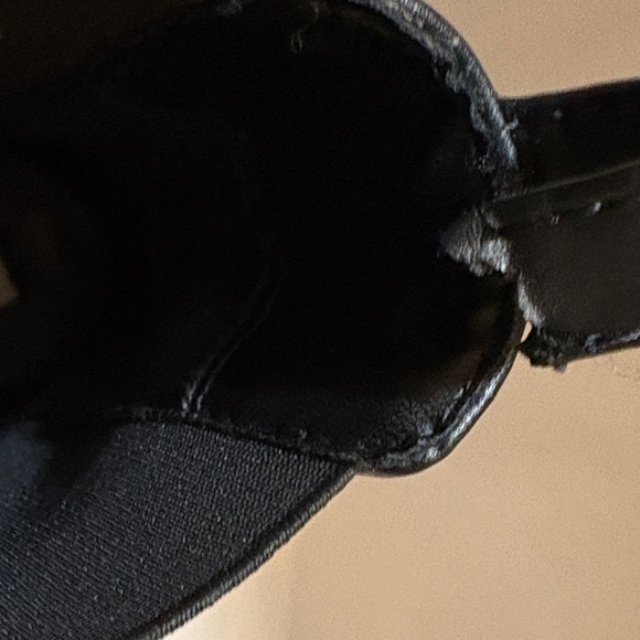 Steve Madden Black Leather Ankle Booties - Picture 4 of 14